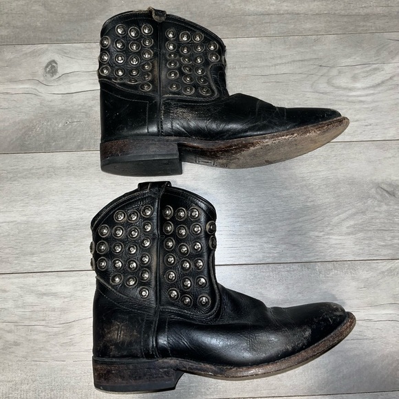 Frye Wyatt Disc Studded Ankle Boot - Picture 1 of 11